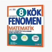 Fenomen Okul 2024 8. Sınıf Matematik Kök Soru Bankası Kalıcı Öğretici Kazanım - 1