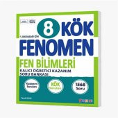 Fenomen Okul 2024 8. Sınıf Fen Bilimleri Kök Soru Bankası Kalıcı Öğretici Kazanım - 1