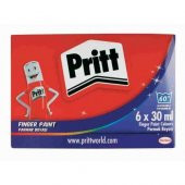 PRITT PARMAK BOYASI 6 LI PAKET 30ML - 1
