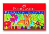 FABER CASTELL PASTEL BOYA 12 RENK REDLİNE 5282 - 1