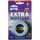 PATTEX EXTRA ÇİFT TARAFLI BANT 19MMX1,50M ÜCRETSİZ KARGO - 1