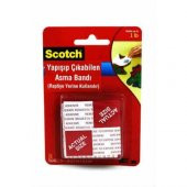 3M SCOTCH 108 ÇİFT TARAFLI YAPIŞIP ÇIKABİLEN ASMA BANDI 25,4MM - 1