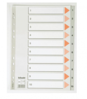ESSELTE SEPARATÖR A4 1-10 RAKAM SLT-100105 - 1