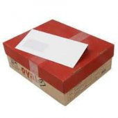 DİPLOMAT ZARF PENCERELİ SİLİKONLU 110 GR 500 LÜK PAKET - 1