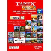 Tanex 105x46 mm Laser Etiket Tw-2512 Ücretsiz Kargo - 1