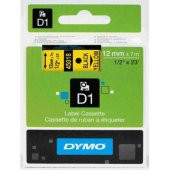 DYMO D1 ŞERİT 12MM x 7MT SARI / SİYAH 720580 45018 ÜCRETSİZ KARGO - 1