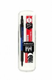SCRIKSS GRAPH-X VERSATİL KALEM 3LÜ SET 0.5MM MAVİ ÜCRETSİZ KARGO - 1