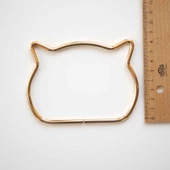 Metal Çanta Sapı Kedi thumbnail 6