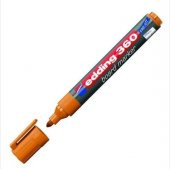 EDDİNG 360 SİLİNEBİLİR BEYAZ TAHTA KALEMİ BOARD MARKER TURUNCU - 1