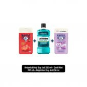 LPM AKDENİZ ÇİLEĞİ 250 ml+Listerine Cool Mint Hafif Tat 250 ML+LP - 1