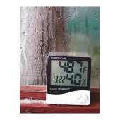 50 Adet Dijital Termometre Sıcaklık Ve Nem Ölçer Masa Saati Alarm A33 - (50 Adet.). - 2