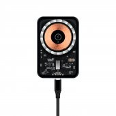 Winex 15W Magsafe Sensörlü Araç İçi Kablosuz Hızlı Şarj Aleti ve Telefon Tutucu YK3454 - 1