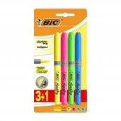 Bic Fosforlu Kalem Brite Liner Pastel 4 Renk - 2