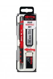 Rotring Tikky 0.7 Kırmızı Uçlu Kalem Okul Seti Rotring Tikky Versatil Okul Seti 0.7 - 1