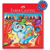 Faber Castell 24 Renk Yağlı Pastel Boya 125324 - 1