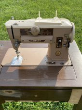 Singer 401A Masalı Dikiş Makinesi 110V 2.El (G-64) thumbnail 4