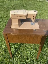 Singer 401A Masalı Dikiş Makinesi 110V 2.El (G-64) thumbnail 5