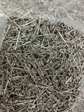 Nikel Kaplama Halkalı Takı Çivisi 1 Kg 18mm - 4
