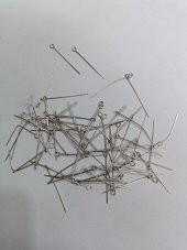 Nikel Kaplama Halkalı Takı Çivisi 1 Kg 35mm - 2