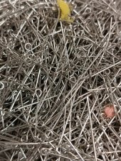 Nikel Kaplama Halkalı Takı Çivisi 1 Kg 35mm - 3