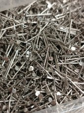 Nikel Kaplama Düz Takı Çivisi 1Kg 16mm - 3