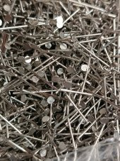 Nikel Kaplama Düz Takı Çivisi 1Kg 26mm - 3