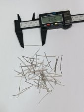 Nikel Kaplama Düz Takı Çivisi 1Kg 35mm - 4