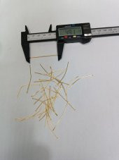Nikel Kaplama Düz Takı Çivisi Sarı 1Kg 50mm - 4