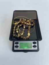 Doğal Kaya Damla Kehribar Tesbih 45lik 9,1x6,6mm 11,20 Gram - 7