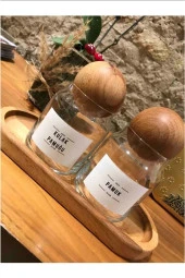 Dekoratif Tabak Çok Amaçlı, Yağdanlık Altlığı, Çerezlik - Kahvelik - Sabunluk (24X10) - 3