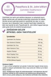 İyi Geceler Çayı ve Passiflora Çarkıfelek Otu Ve Kantaron Ekstreli Kapsül - 5