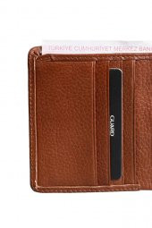Guard Taba  Minimal Spor Hakiki Deri Erkek Cüzdanı P705 thumbnail 4