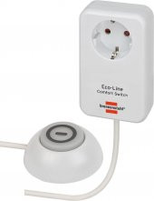 Brennenstuhl Eco-Line 1,5 Metre Uzatmaya Sahip Kumandalı Ip20 Lisanslı Tekli Priz thumbnail 1