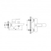 921511B Newarc Loft Banyo Bataryası Siyah - 2