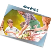 Pratikser Tek Kullanımlık Masa Örtüsü Mavi - 120x150cm - Koli thumbnail 2