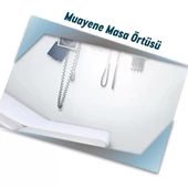 Pratikser Tek Kullanımlık Muayene Masa Örtüsü Lamineli - 50x50cm - Rulo - 2