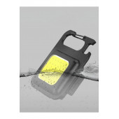 3 Adet Led Anahtarlıklı Metal KasaEl Feneri Usbli Şarj Edilebilir Cep Cob 800Mah FW-14 A11 3 ADETT - 3