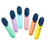 Pin Fosforlu Kalem 810 Pastel Renkler - 1