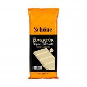 MİNİ KUVERTÜR ÇİKOLATA SCHÖNE 200 GR -BEYAZ - 1