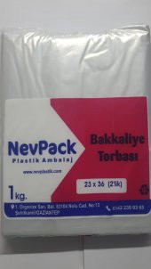 NEVPACK BAKKALİYE TORBASI 2LİK 23*36 CM 1 KG - 1