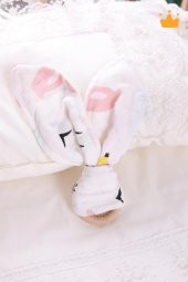 Babyhola Ahşap Halkalı Müslin Diş Kaşıyıcı 546 - 1