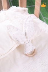 Babyhola Ahşap Halkalı Müslin Diş Kaşıyıcı 546 - 6