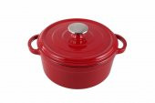 Porland Sapore Kırmızı Döküm Derin Tencere 20 Cm 04Fst002564 - 1