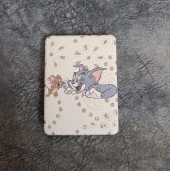 Cep Ayna Makyaj Çanta Seyehat Taşınabilir Tom Ve Jerry Ayna Kozmetik - 3