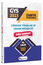 2023 GYS Zabıta Amiri Soru Bankası Görevde Yükselme Memur Sınav Yayınları - 3