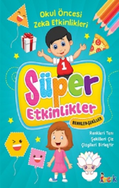 Bıcırık Yayınları Süper Etkinlikler Renkler Şekiller ( Okul Öncesi ) - 2