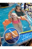 Şişme Kolluk Çocuk Yüzme Kolluğu 1 Çift 20 Cm Çift Bombeli 3-12 Yaş Için Uygundur - 1