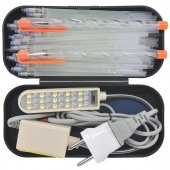 Ekoset Ultraviyole UV Led Lamba ve 100 Adet İnce Tip UV Kalem Set - 2