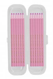 Ekoset Diamond China Marker İpli İşaretleme Kalemi Pembe 12 Adet - 6