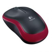 Logitech M185 Nano Optik Kablosuz Mouse Kırmızı 910-002237 - 2